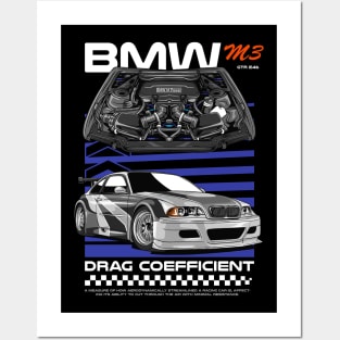 BMW GTR Classic Posters and Art